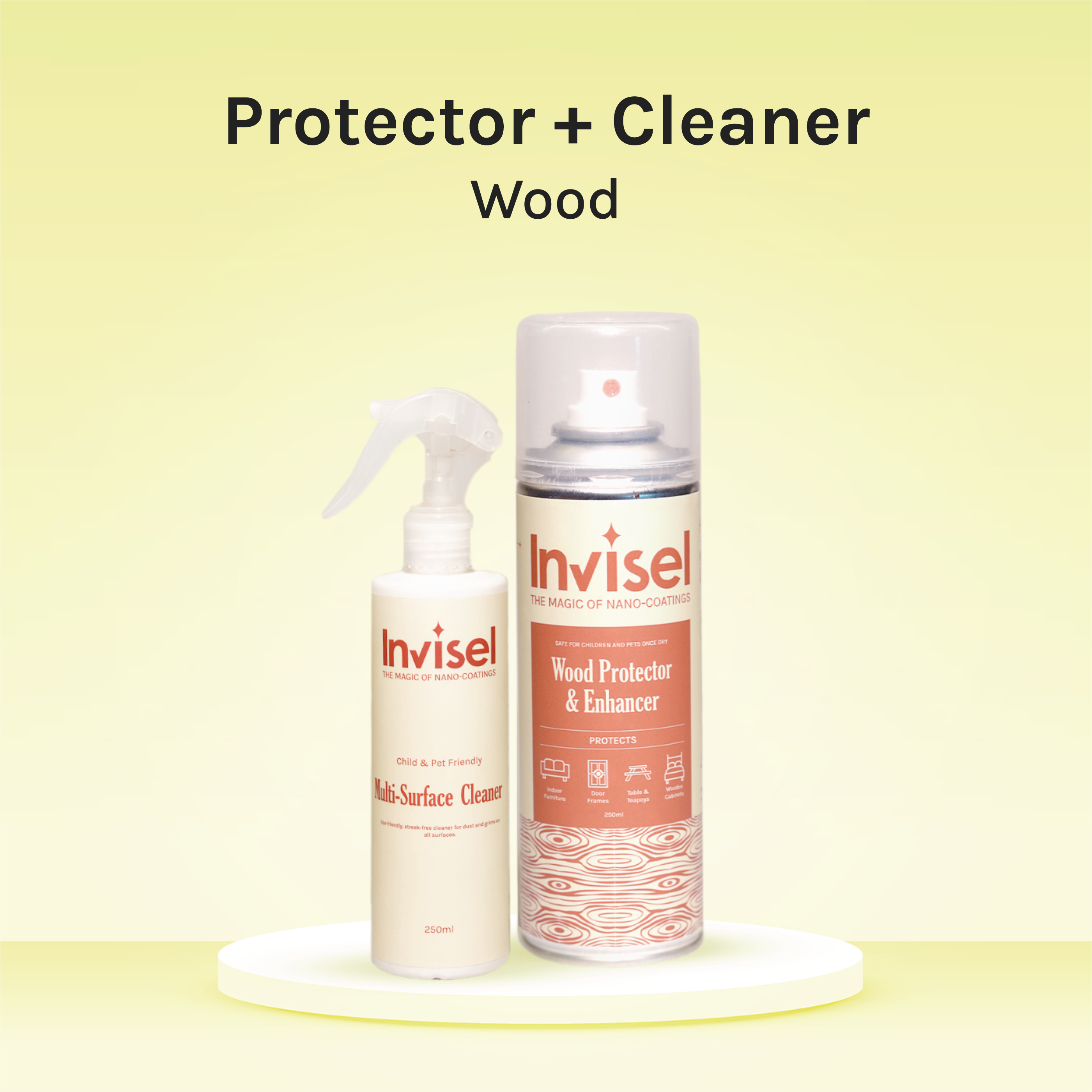 Wood Protector + Multi Surface Cleaner
