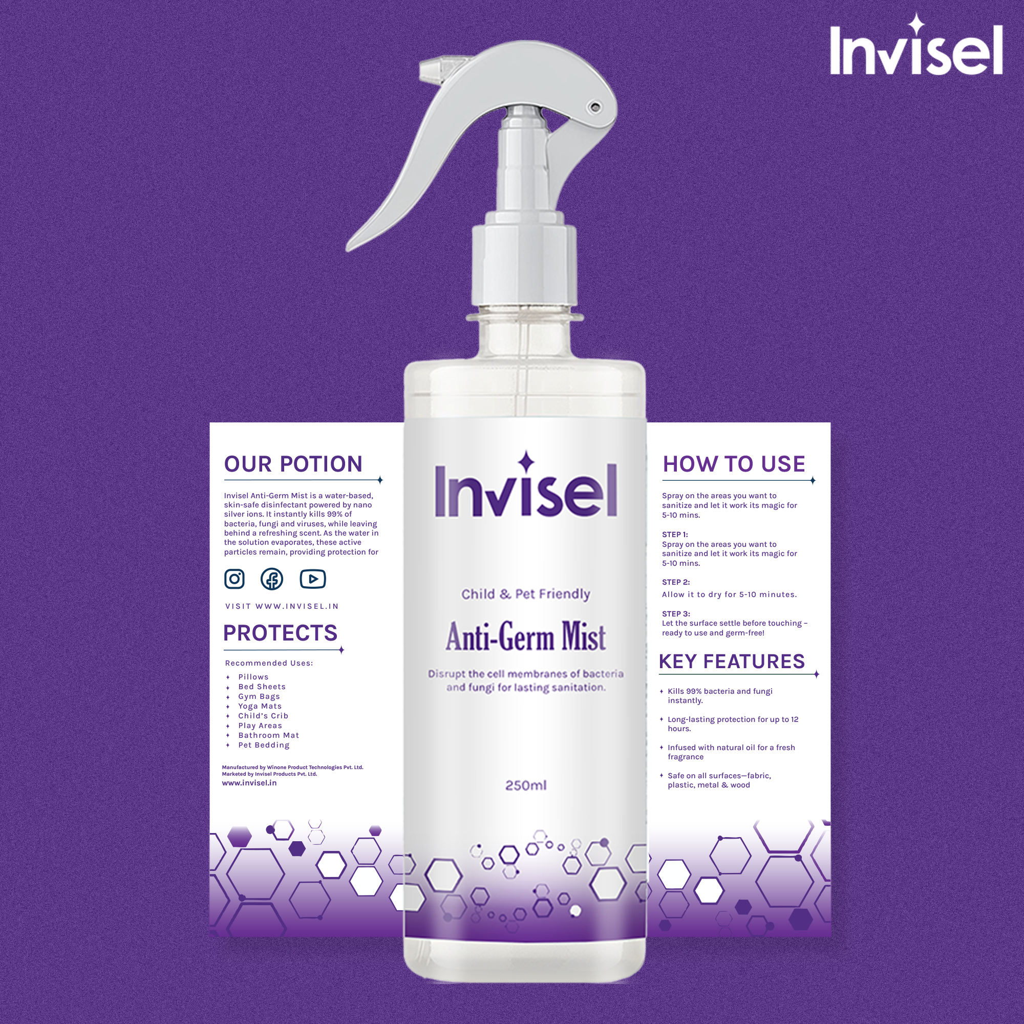 Anti Germ Mist | 250ml