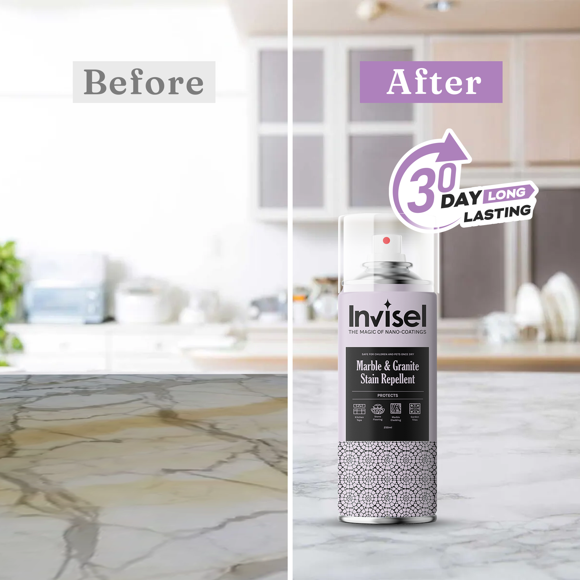 Ultimate Protector Combo- All Protector Combination Package for Fabric, Wood, Leather, Marble and Glass