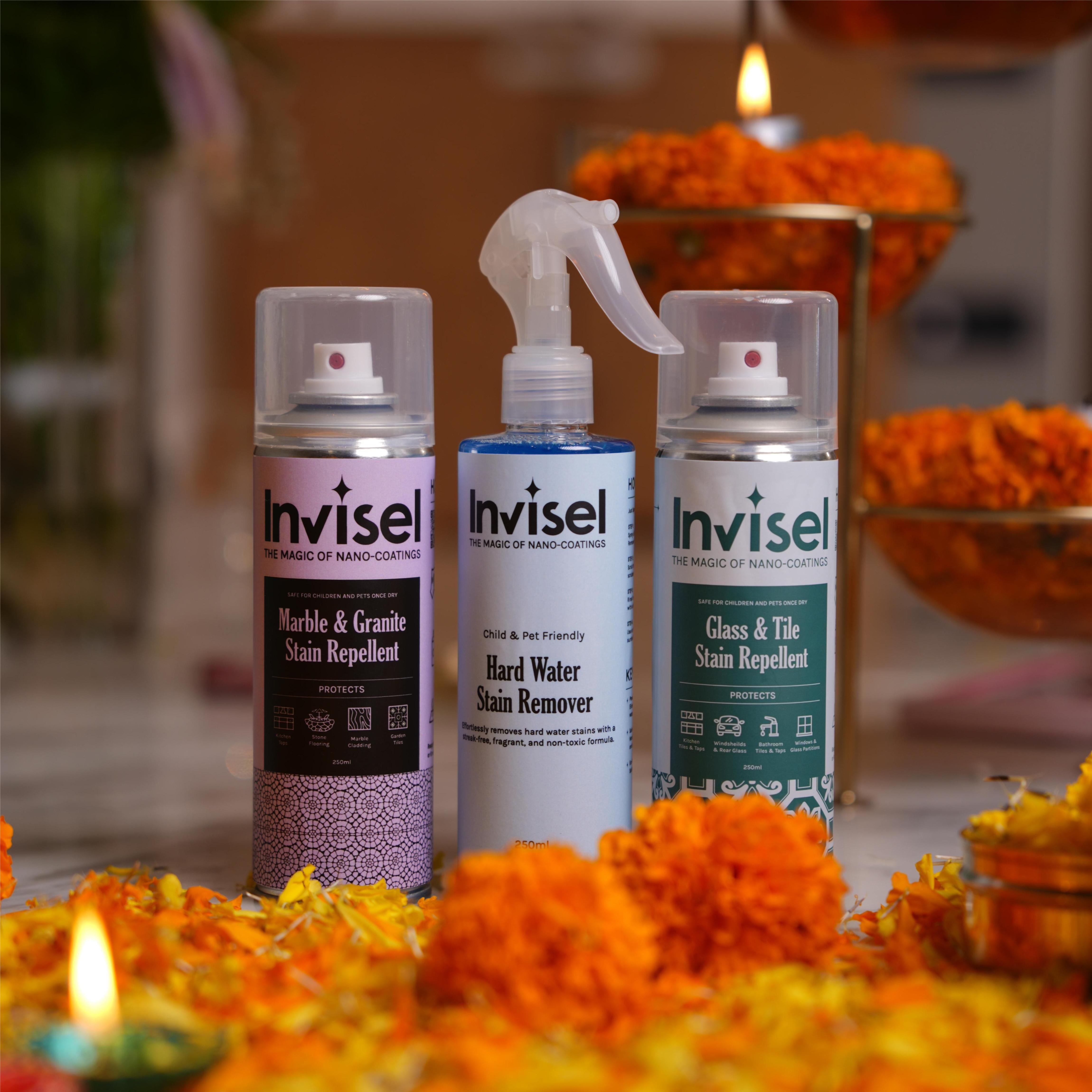 Bathroom Protector Kit- Deep Clean + Long-Lasting Protection for Glass, Marble & Fittings