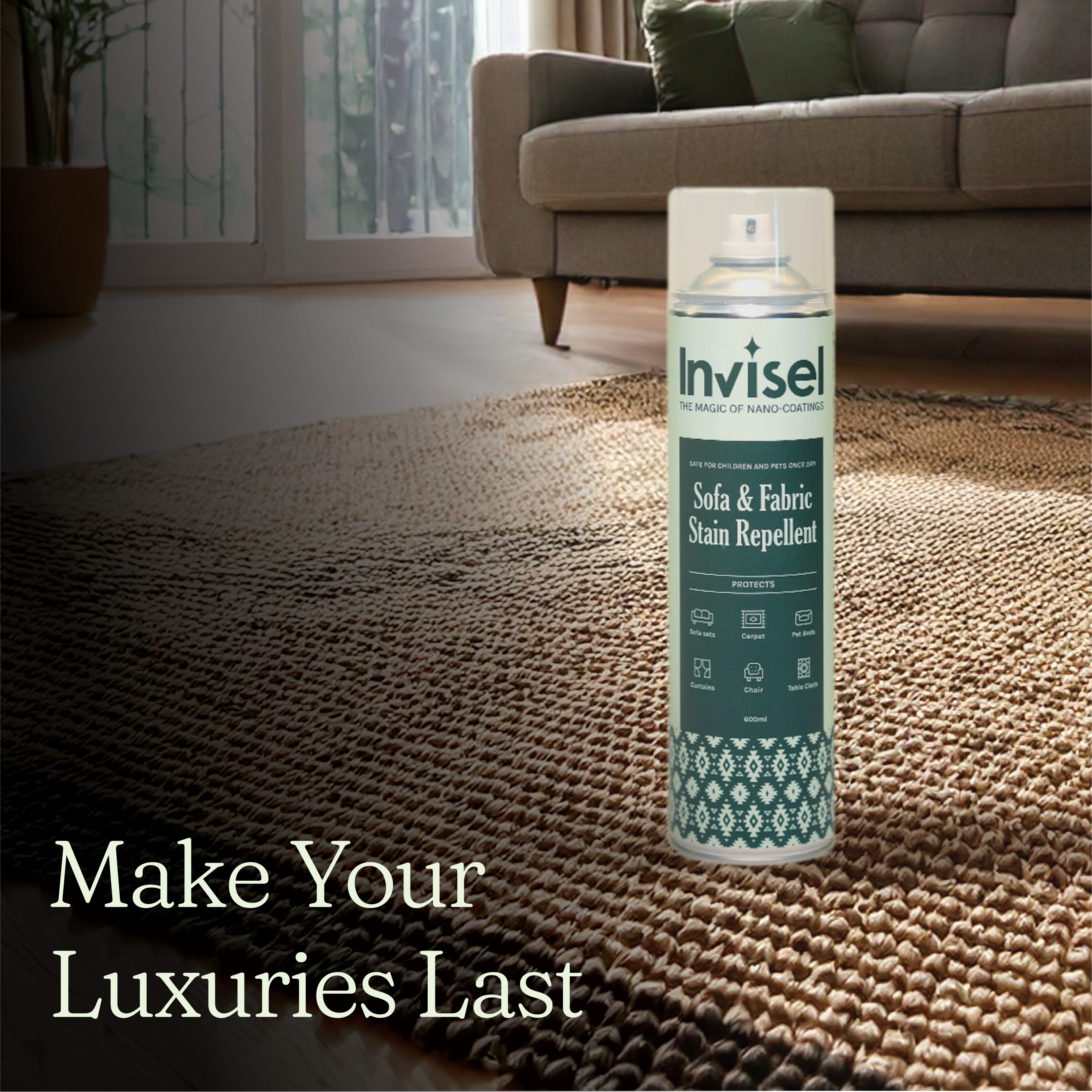 Sofa and Fabric Stain Repellant | 250 ml