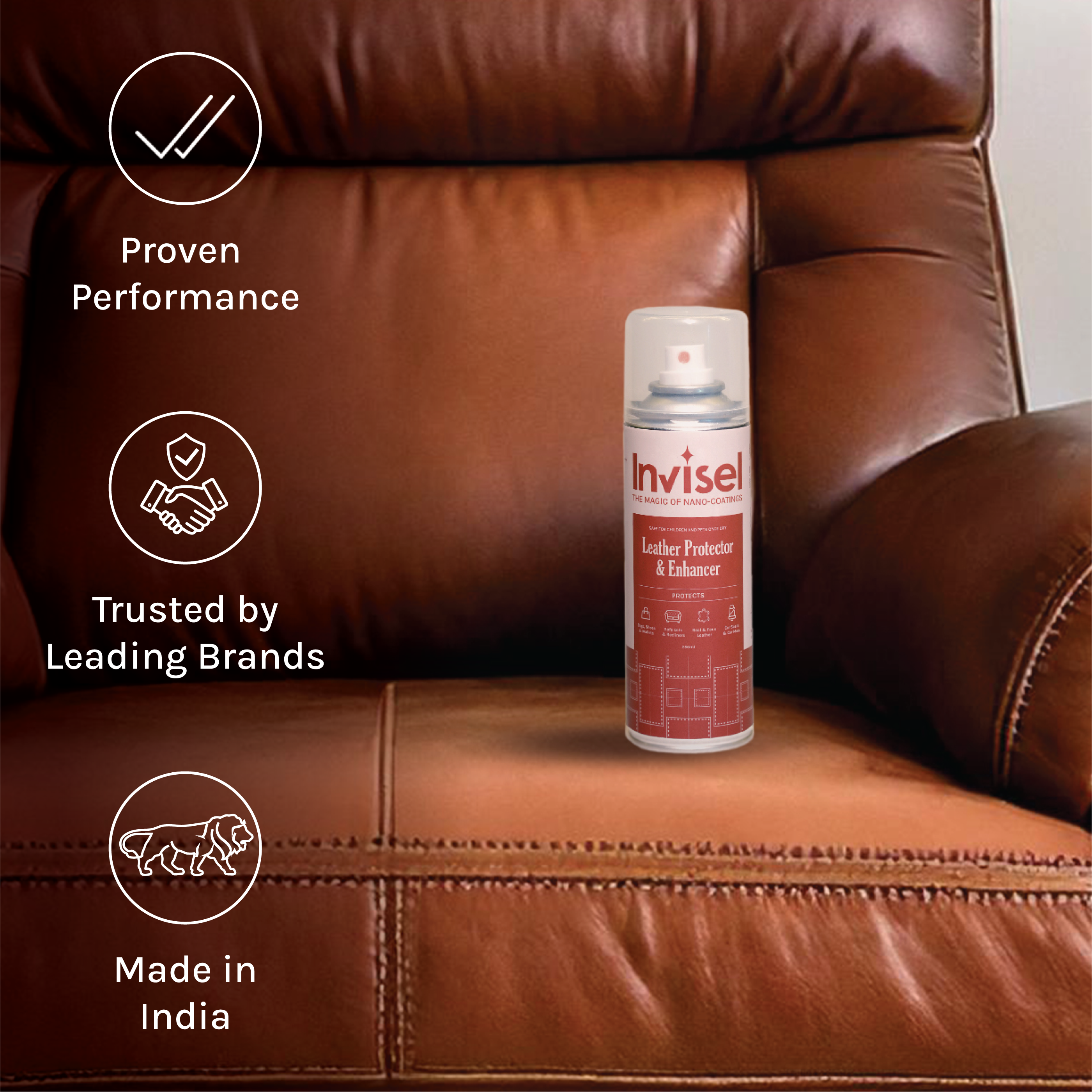 Leather Protector + Multi-Surface Cleaner