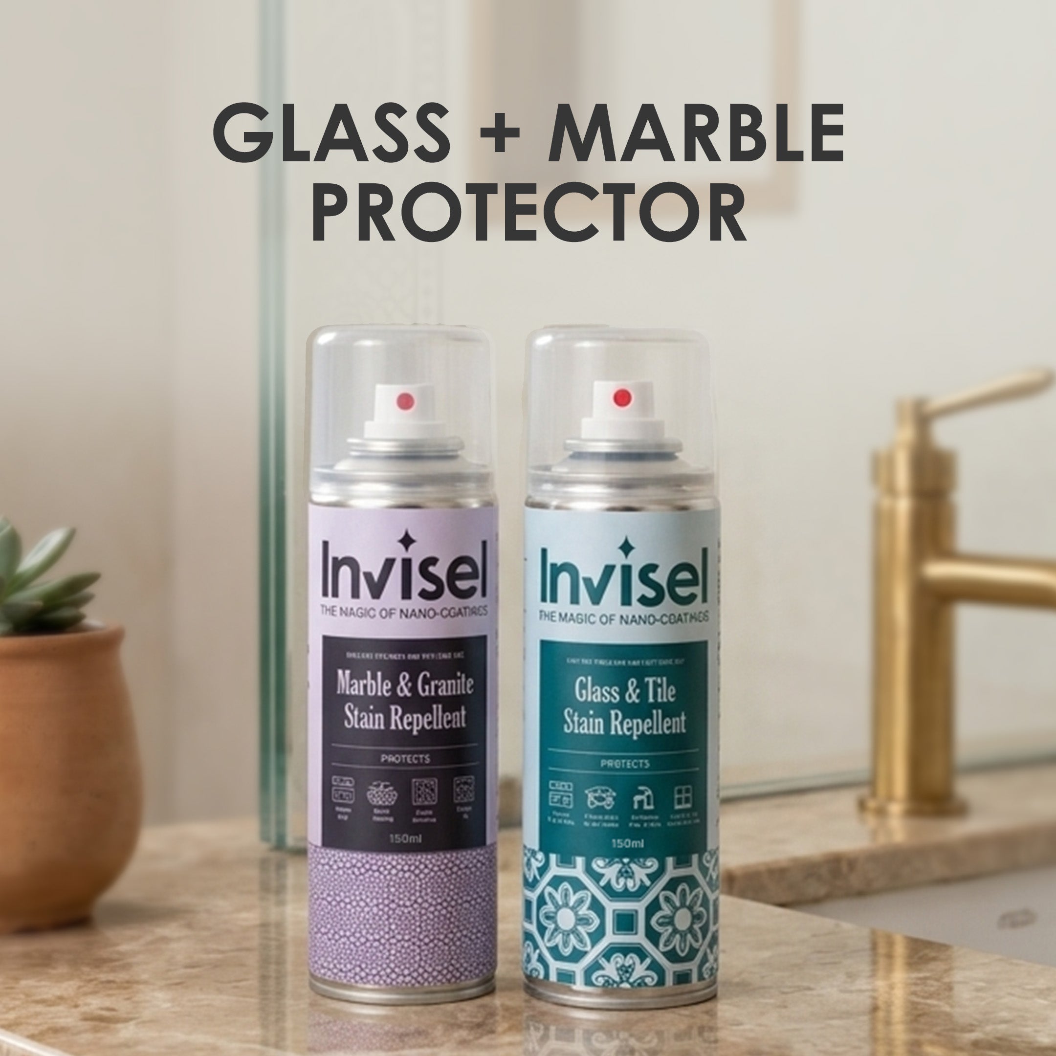 Mini Glass Protector + Mini Marble Protector | 150ml