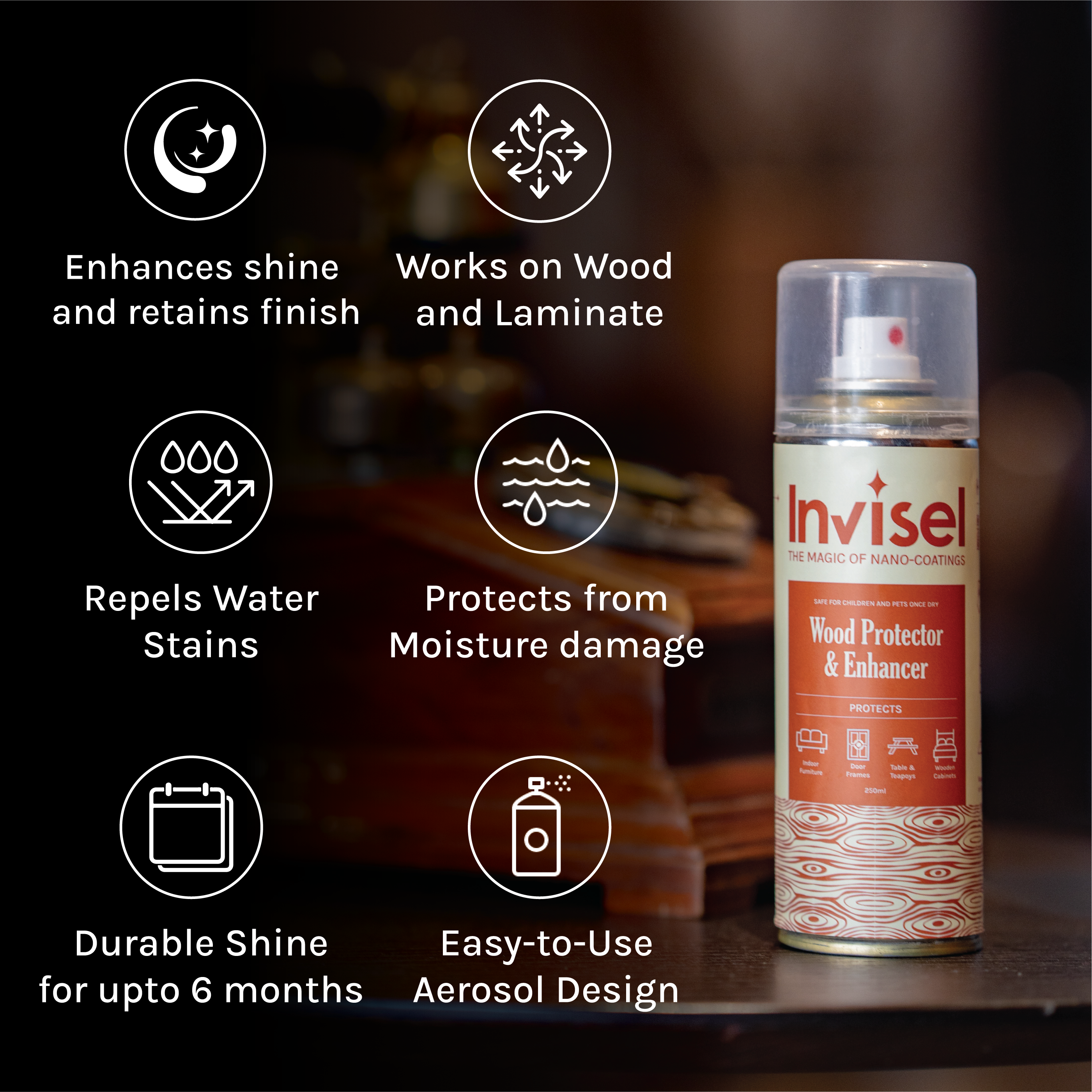 Wood Protector and Enhancer | 250 ml