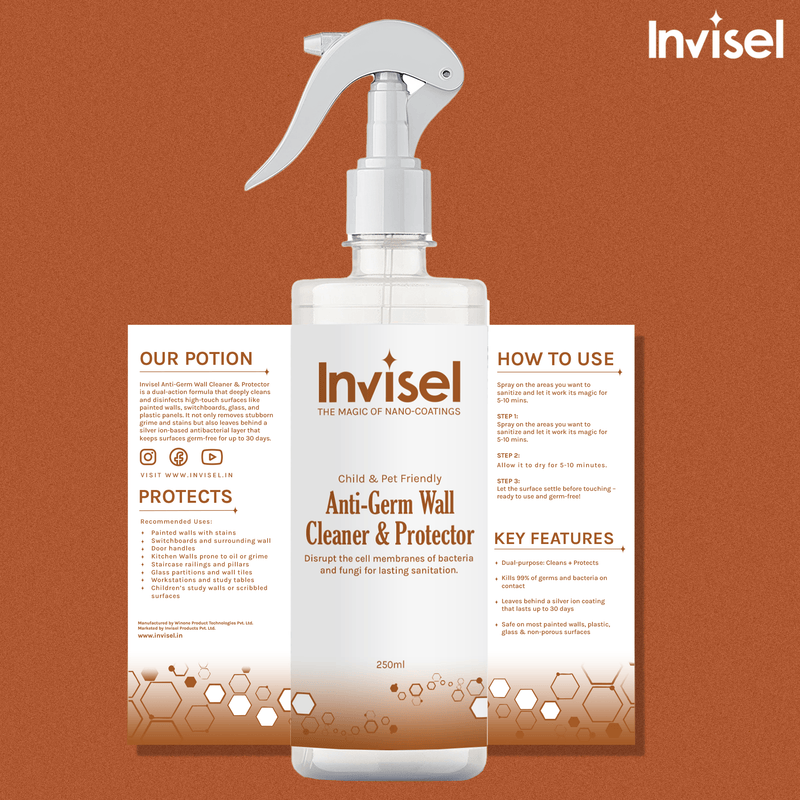 Anti-Germ Wall Cleaner & Protector | 250ml Spray