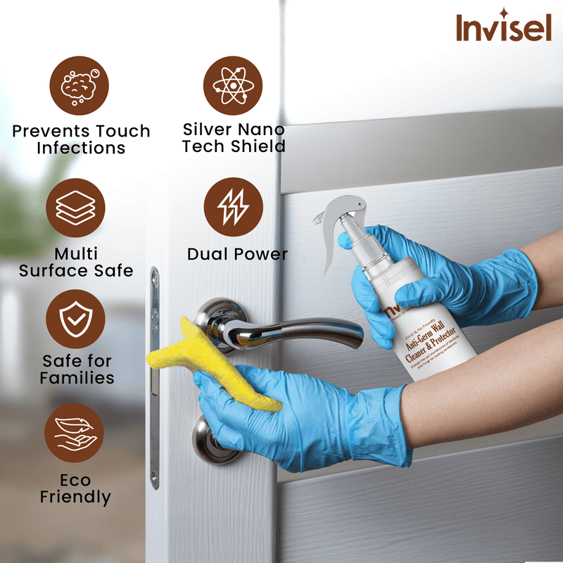 Anti-Germ Wall Cleaner & Protector | 250ml Spray – Invisel
