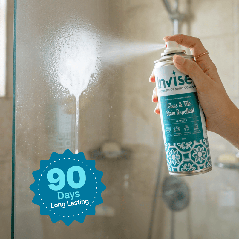 Glass and Ceramic Protector Combo- Invisel Glass Protector 150ml + Hardwater Stain Remover 250ml