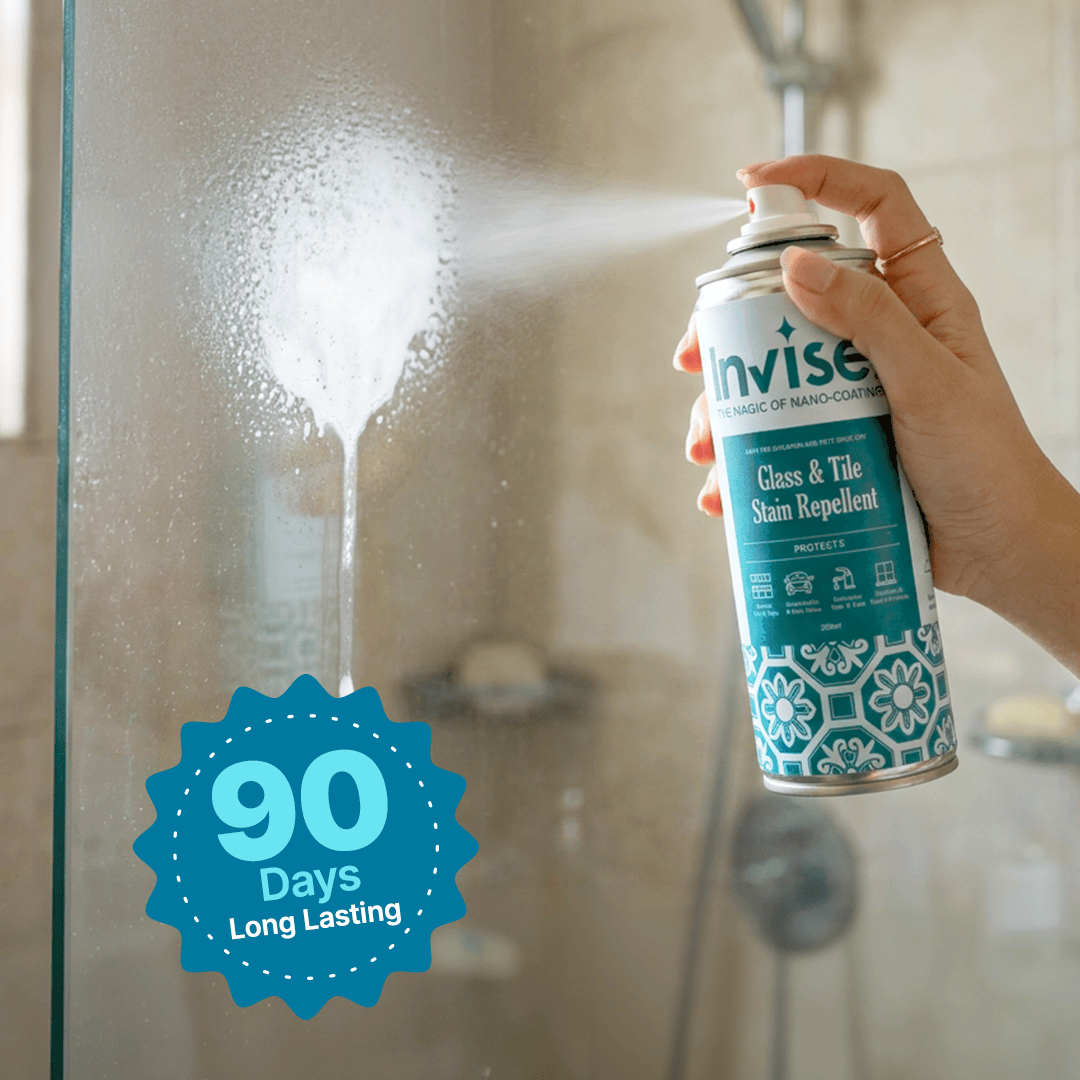 Glass & Tile Stain Repellent + Hardwater Stain Remover