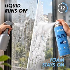 Glass Protector with Foaming Cleaner