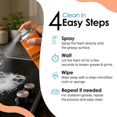 Kitchen Stain Remover | 250ml Foaming Spray