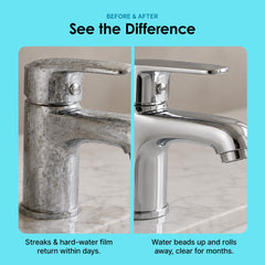 Taps and Fittings Protector Combo- Invisel Fittings Protector 150ml + Hardwater Stain Remover 250ml