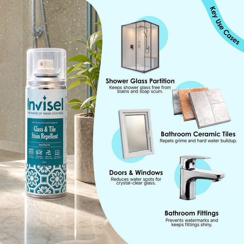 Glass Protector with Foaming Cleaner