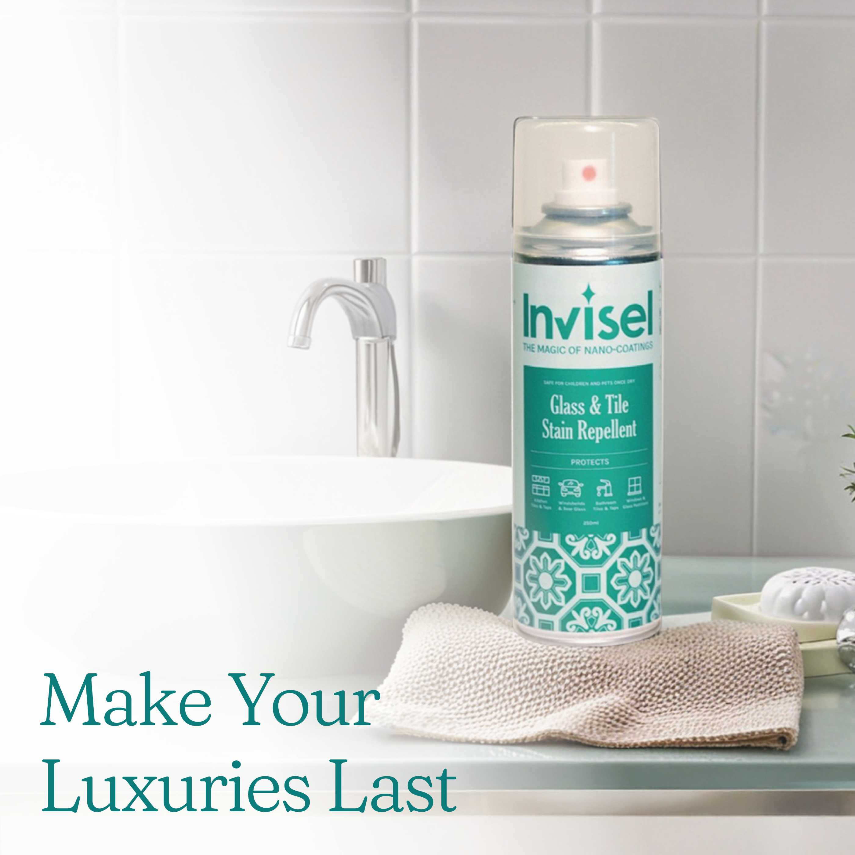Glass & Tile Hard Water Stain Repellent