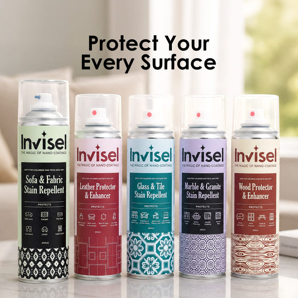 Ultimate Protector Combo- All Protector Combination Package for Fabric, Wood, Leather, Marble and Glass