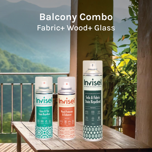 Balcony Combo - Protect Outdoor Sofa, Wood & Glass