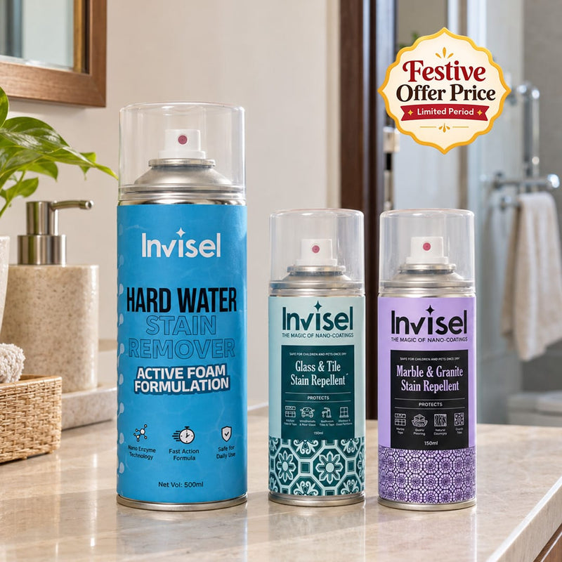 Bathroom Protection Kit with Foaming Cleaner