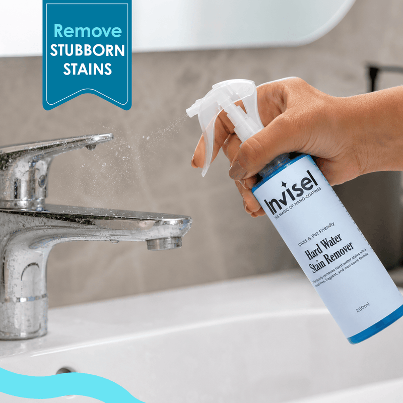 Glass & Tile Stain Repellent + Hardwater Stain Remover