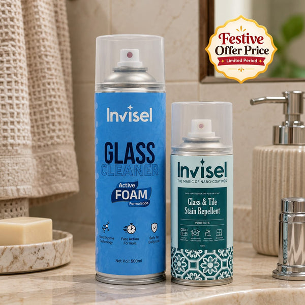 Glass Protector with Foaming Cleaner