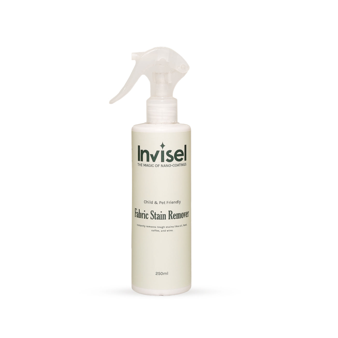 Fabric Stain Remover - Invisel's Enzyme-Based Cleaner for Tough Stains