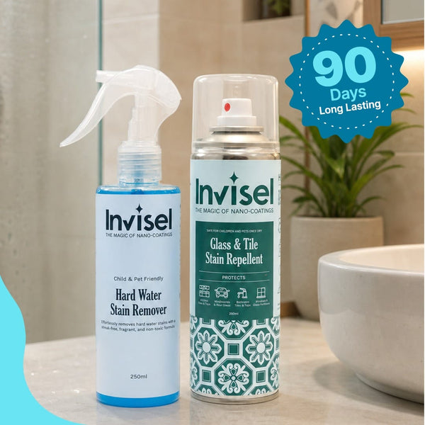 Glass & Tile Stain Repellent + Hardwater Stain Remover