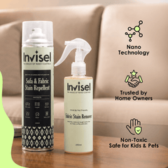 Sofa and Fabric Protector and Fabric Stain Remover Combo