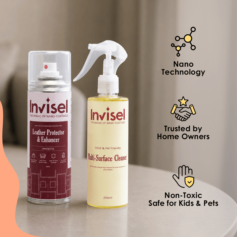 Leather Protector + Multi-Surface Cleaner
