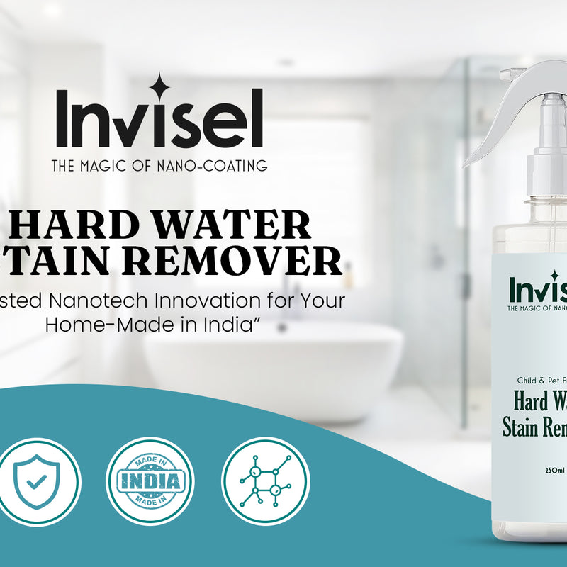 Marble and Granite Stain Repellent + Hard water stain remover combo