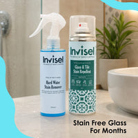 Glass & Tile Stain Repellent + Hardwater Stain Remover