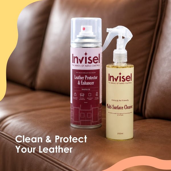 Leather Protector + Multi-Surface Cleaner