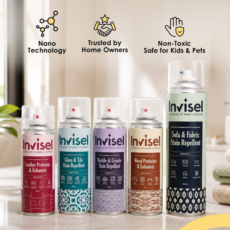 Ultimate Protector Combo- All Protector Combination Package for Fabric, Wood, Leather, Marble and Glass